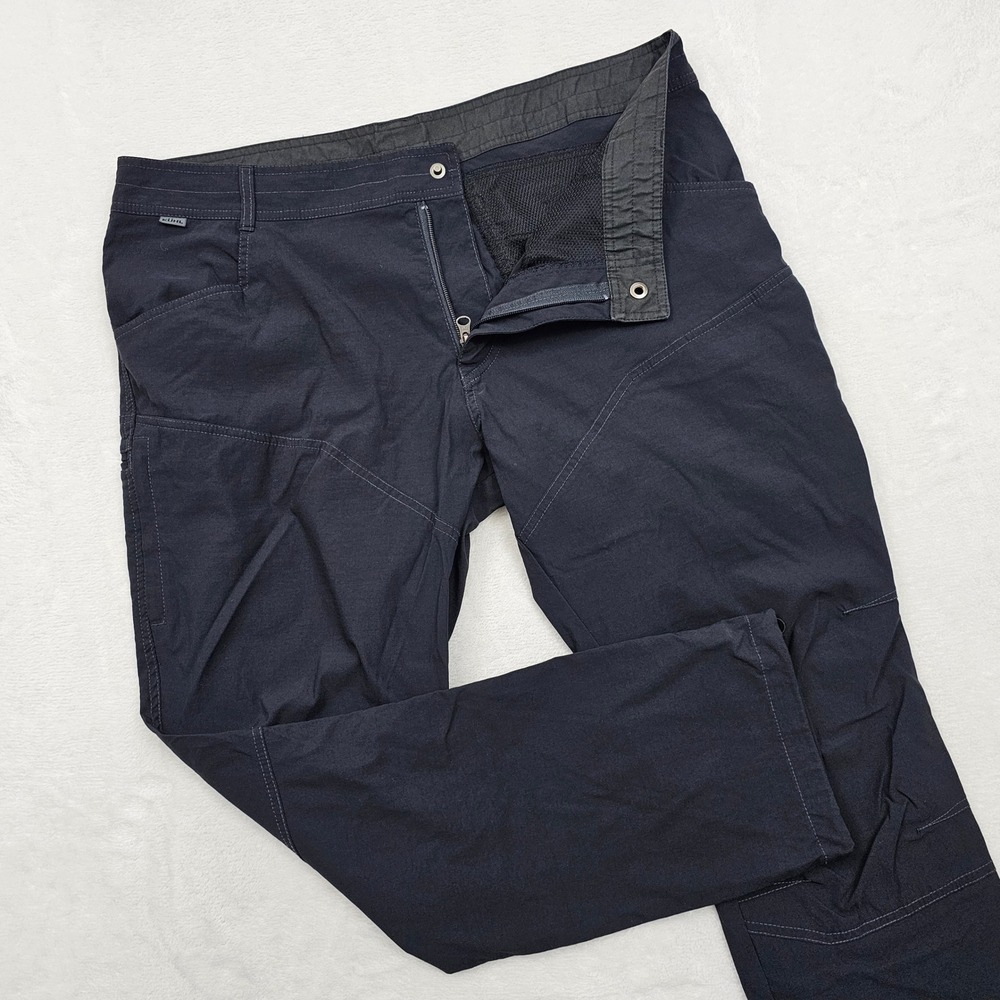 KUHL Renegade Pants Mens 40x29 Dark Gray‎ Technical Hiking Outdoor Gorpcore